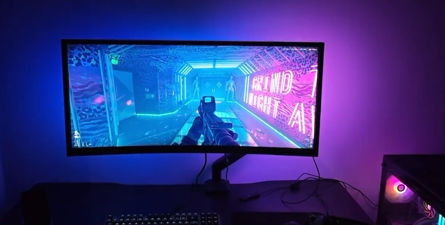 USB 控制器和软件界面示意。