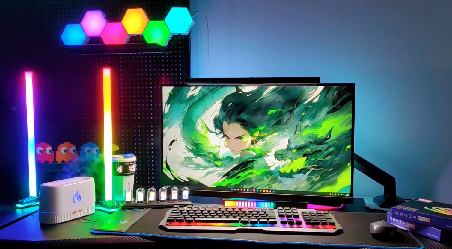 屏幕取色示意图。